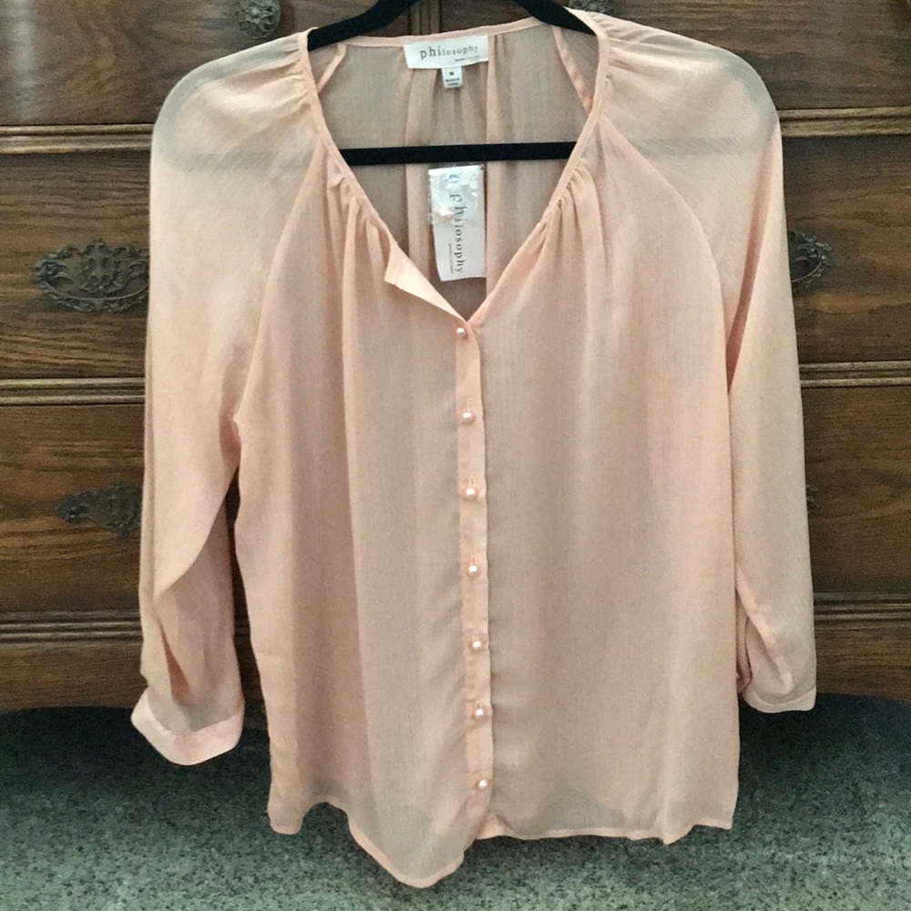 Pink Philosophy Blouse